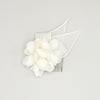 Marina Organza Blossom Bridal Comb by Genevieve Rose Atelier