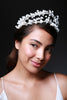 Bridal Tiara of Tiny Vintage Flowers by Genevieve Rose Atelier