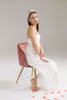 Ok Magazine Frederica Birdcage Veil headband by Genevieve Rose Atelier